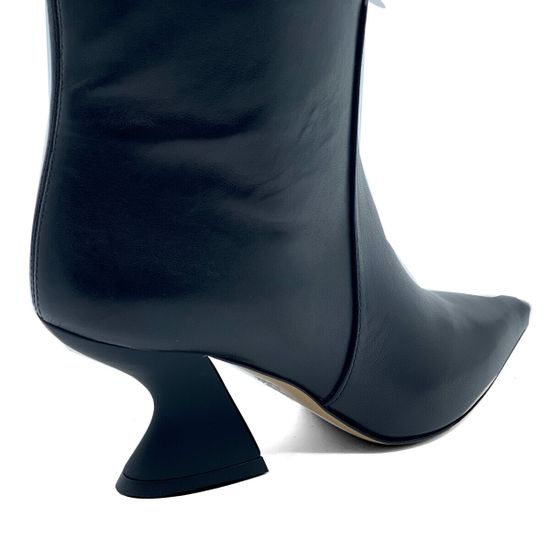 Сапоги TIFFI черные кожаные демисезонные - фото 7, G91/70A TI NERO