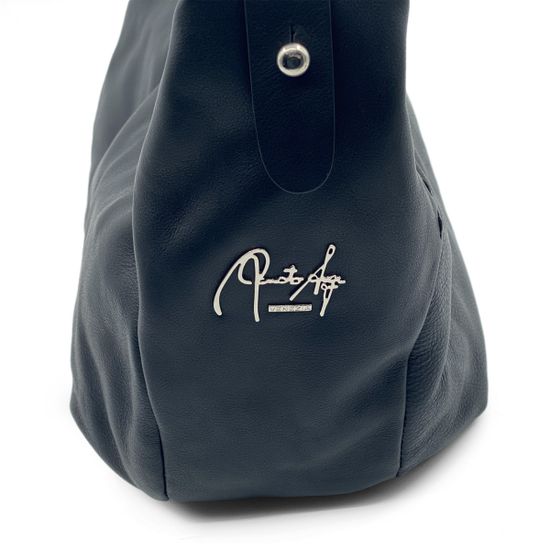 Сумка Renato Angi черная кожаная - фото 4, 