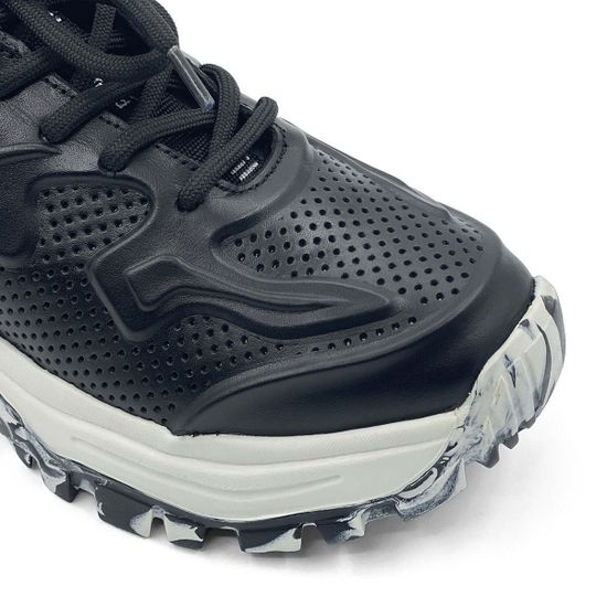 Кроссовки Nila Nila черные кожаные - фото 6, ET145-004 NIL NERO