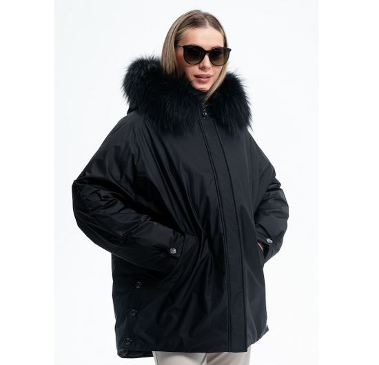 Пуховик Tuffoni черный, 7725052D TUF NERO