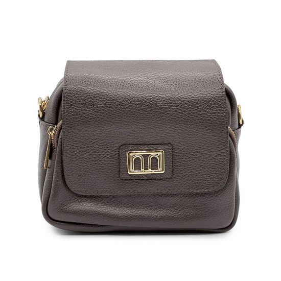 Сумка кросс-боди NILA&NILA коричневая кожаная - фото 1, BNN7032 NIL MORO
