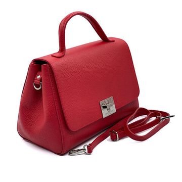 Сумка Renato Angi красная кожаная - фото 2, 2856501 RA ROSSO