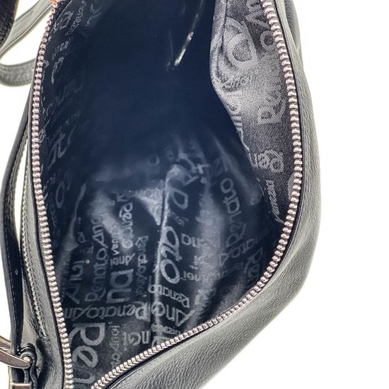 Рюкзак Renato Angi черный кожаный - фото 4, 2500381 RA