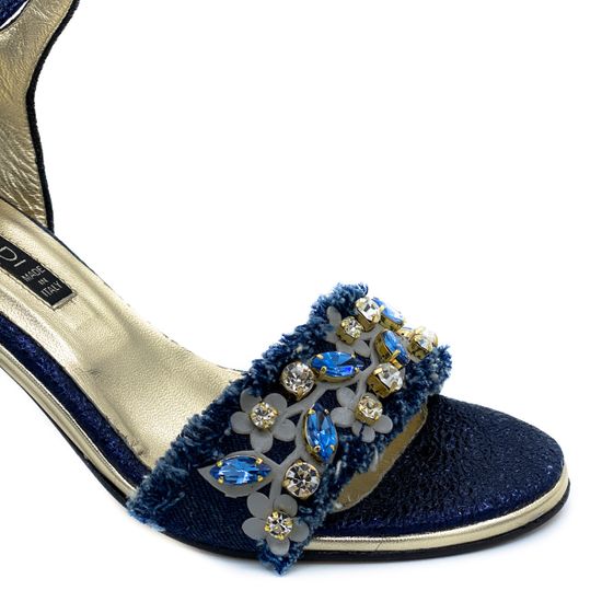 Босоножки Luca Verdi синие - фото 6, 