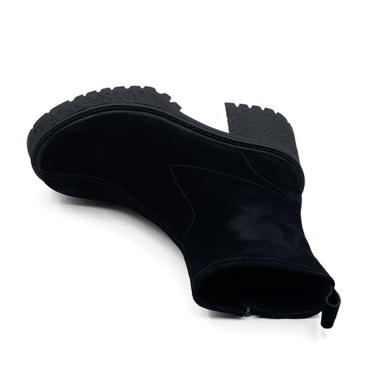 Ботинки CVCover черные замшевые на меху - фото 5, 106609-2 COV