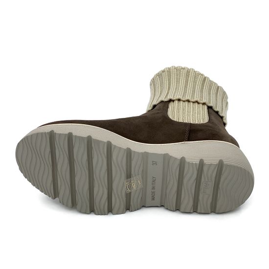 Ботинки KELTON бежевые замшевые байка - фото 4, 