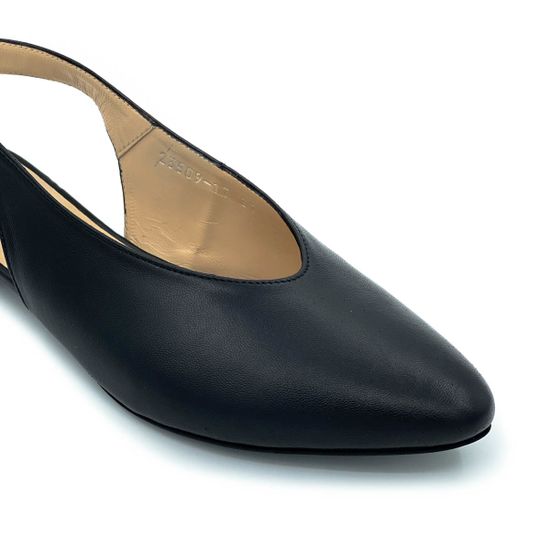 Туфли Cover черные кожаные - фото 6, 23509-17 COV