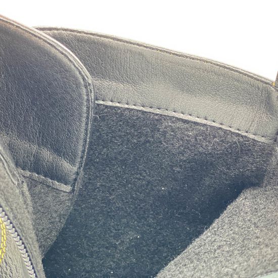 Ботинки Cover черно-желтые кожаные Байка - фото 6, 46782-1 COV