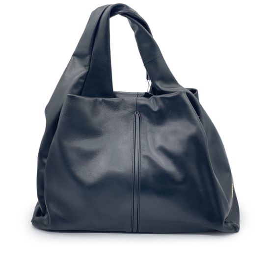 Сумка Di Gregorio черная кожаная - фото 3, 