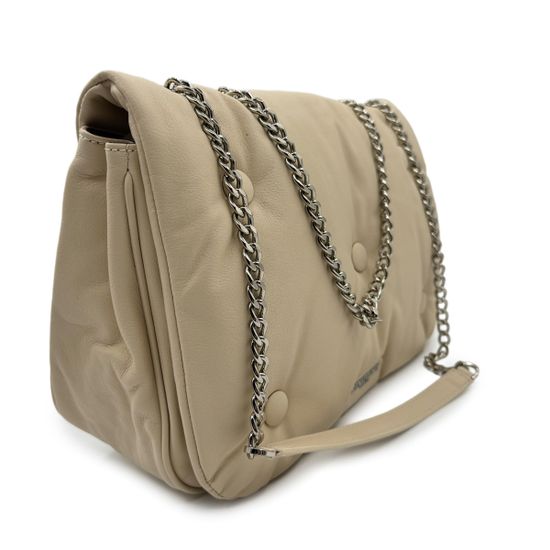 Сумка Renato Angi бежевая кожаная - фото 2, 3203411 RA BEIGE