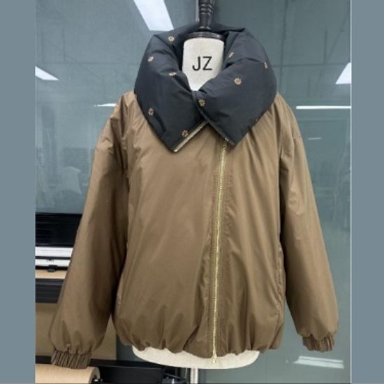 Пуховик Tuffoni коричнево-черный - фото 11, 