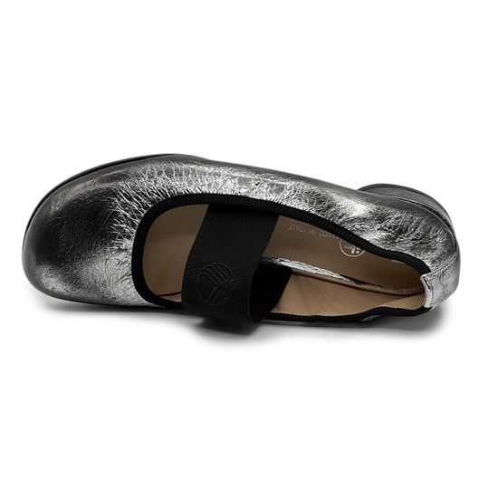 Туфли FRUIT серебристые кожа/текстиль - фото 5, 9144 FR ARGENT