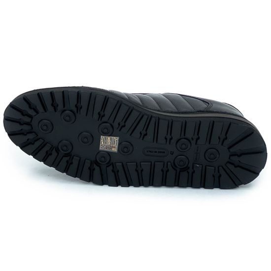 Кеды Giampieronicola черные кожаные МЕХ - фото 4, 