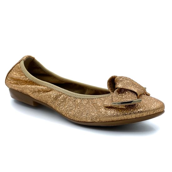 Балетки женские Renzi золотые - фото 2, R563001D RZ