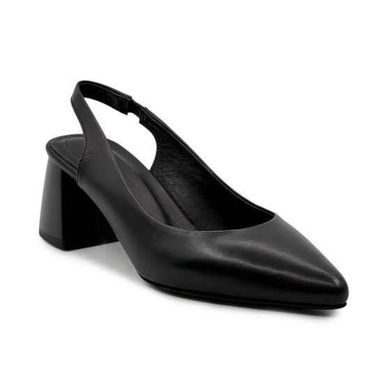 Туфли летние LAB MILANO черные кожаные - фото 2, 0096A520 LAB NERO