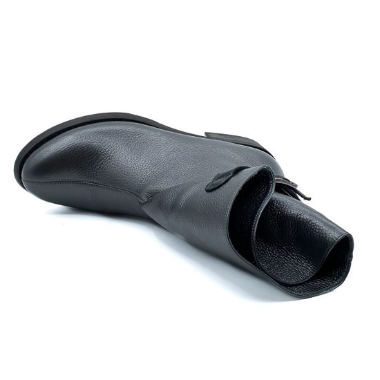 Ботинки Cover графитового цвета МЕХ - фото 5, 