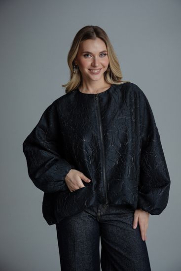 Бомбер Tuffoni черный - фото 7, 7726001 TUF NERO