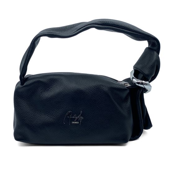 Сумка Renato Angi черная кожаная - фото 1, 