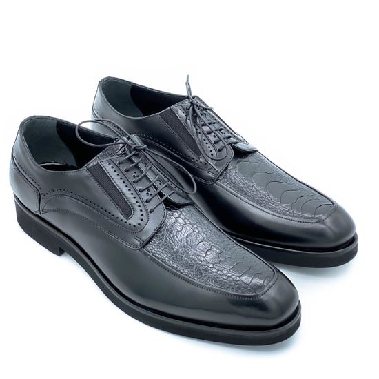 Ботинки Bruno Antolini черные кожаные демисезонные - фото 7, 97806 BA NERO