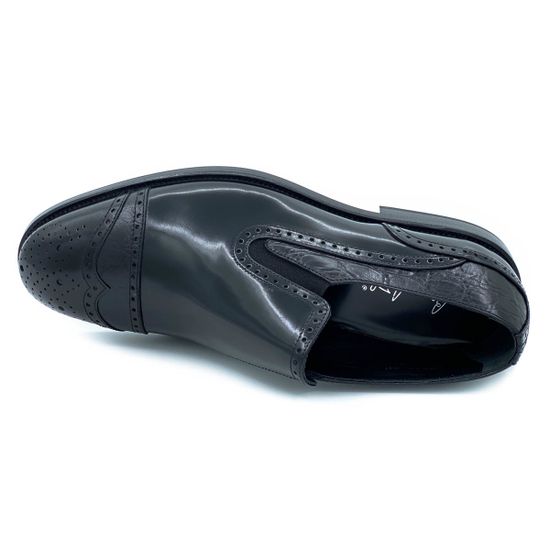 Ботинки Bruno Antolini черные кожаные демисезонные - фото 5, 29616 BA NERO