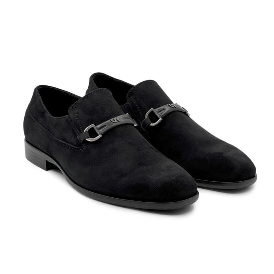 Лоферы GIAMPIERONICOLA черные замшевые - фото 8, 45214 GPN