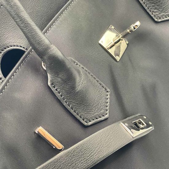 Сумка дорожная Renato Angi черная кожа/текстиль - фото 2, 