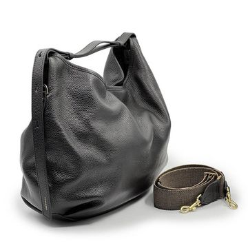 Сумка Loristella черная кожаная - фото 2, 2769 LS NERO