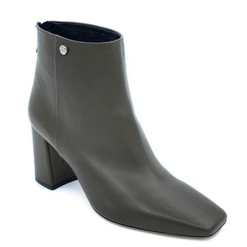 Ботильоны Tiffi зеленые кожаные демисезонные - фото 2, Q539/70V TI OLIVE