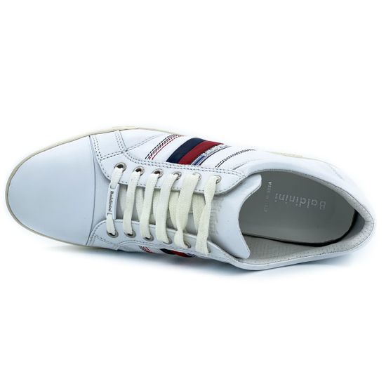 Кеды Baldinini белые кожаные - фото 5, 