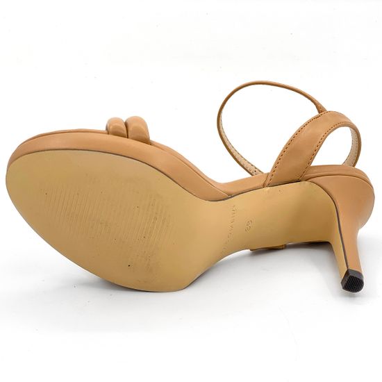 Босоножки Pacomena бежевые кожаные - фото 4, 6991 PAC BEIGE