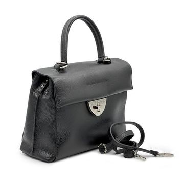 Сумка Renato Angi черная кожаная - фото 2, 3452801 RA NERO