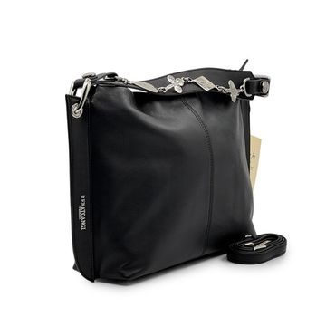 Сумка Renato Angi черная кожаная - фото 2, 3302236 RA NERO