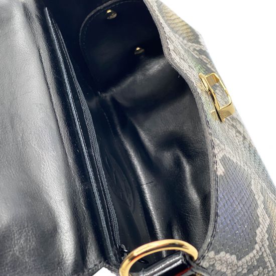 Сумка Marino Orlandi мультиколор питон - фото 7, 