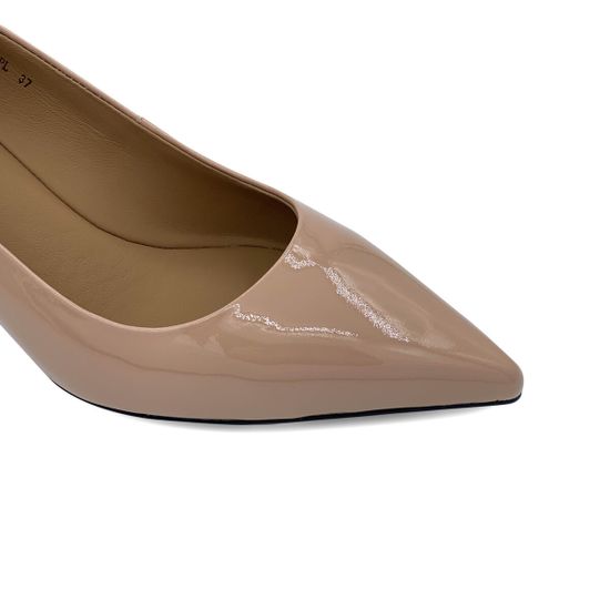 Туфли Tuffoni бежевые кожаные лакированные - фото 6, 1723013PL TUF BEIGE