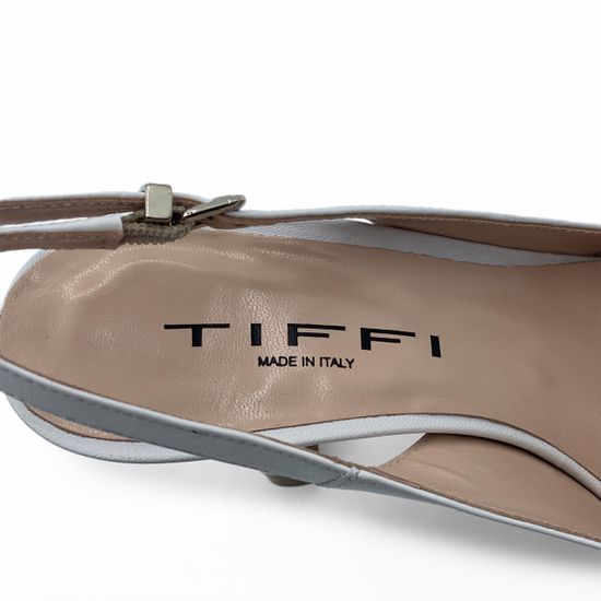 Туфли слингбэк Tiffi кожаные белые - фото 7, G502/90L TI BIANCO