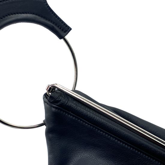 Рюкзак Renato Angi черный кожаный - фото 5, 