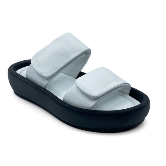 Сабо CV Cover белые кожаные - фото 2, 156 COV BIANCO