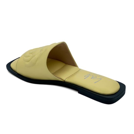 Мюли Lab Milano желтые кожаные - фото 3, 030223 LAB GIALLO