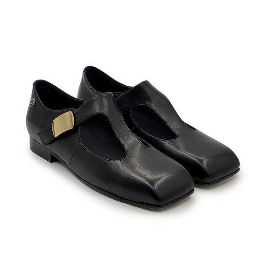 Туфли летние TUFFONI черные кожаные - фото 8, 5625015LL TUF NERO