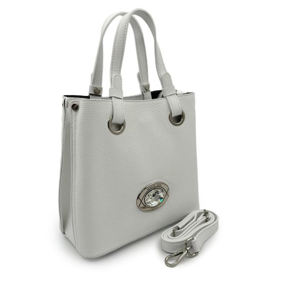 Сумка Renato Angi белая кожаная - фото 2, 3257901 RA BIANCO