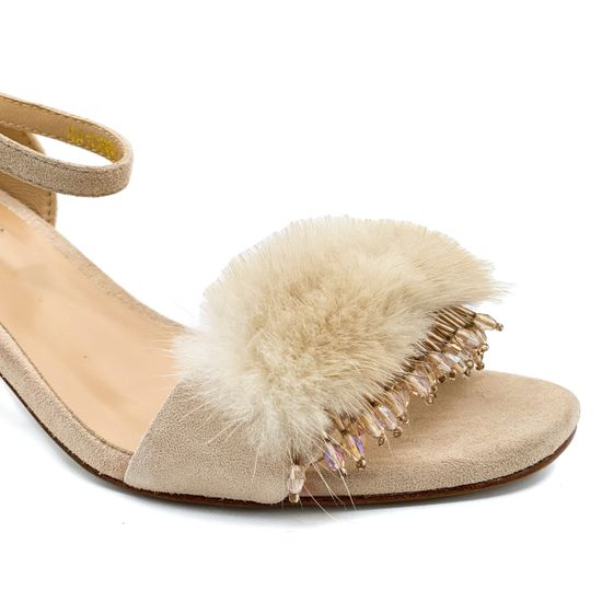 Босоножки Gianni Renzi бежевые - фото 6, RA1086B GR