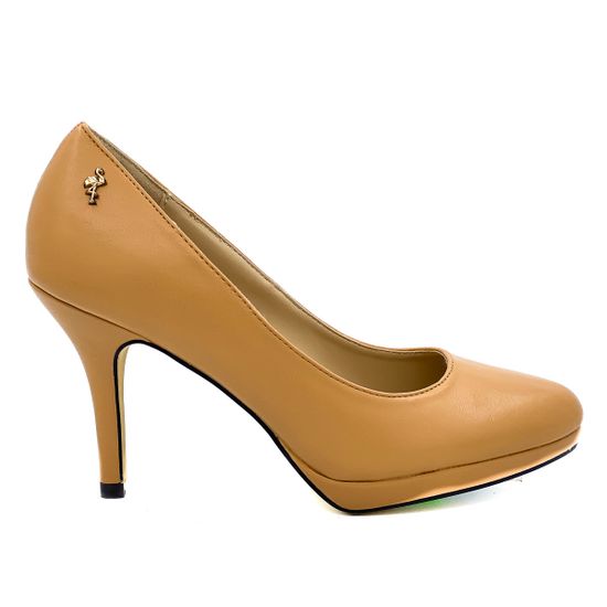 Туфли женские Pacomena кожаные бежевые - фото 1, 6812 PAC