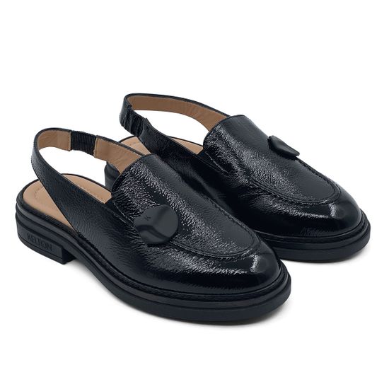 Туфли летние KELTON наплак черный - фото 8, AJ4220 KEL