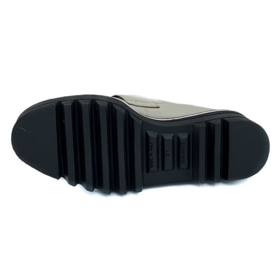 Полуботинки Jeannot бежевые кожаные демисезонные - фото 4, HJ542H JN BEIGE