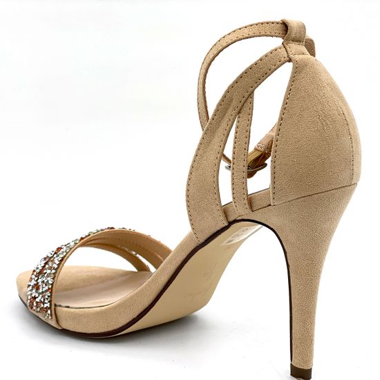 Босоножки Menbur кожа бежевая - фото 3, 