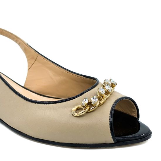 Босоножки Giorgio Piergentili бежевые - фото 6, 