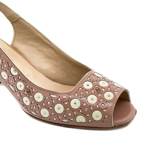 Босоножки Giada Gabrielli бело-розовые - фото 6, 