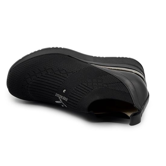 Полуботинки KELTON черные кожа/текстиль демисезонные - фото 5, AL4104 KEL