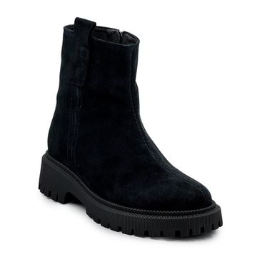 Ботинки CV COVER замшевые на шерсти черные - фото 2, 708-225-3 COV