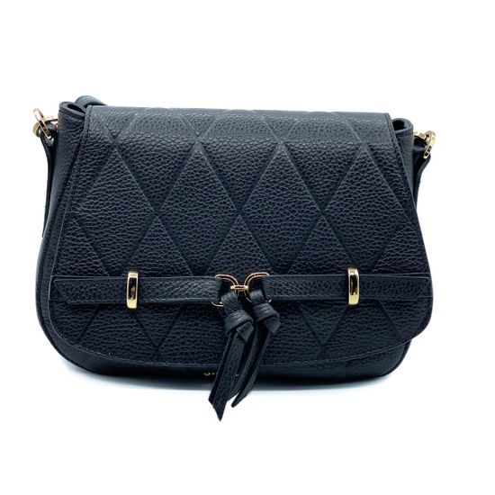 Сумочка Ripani черная кожаная - фото 1, 3823OR RP NERO